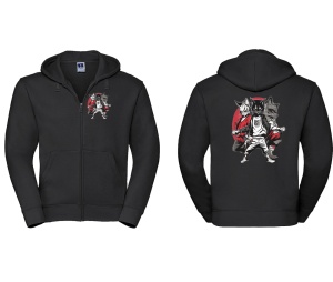 Sweatjacke mit Kapuze Katze