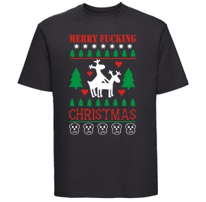 T-Shirt Merry Fucking Christmas