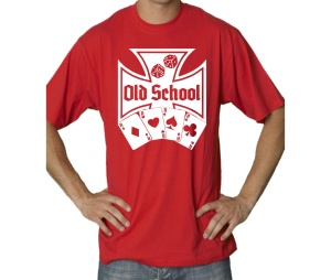 T-Shirt Old School Gambling