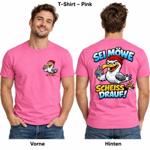 T-Shirt Sei Möwe - scheiss drauf!