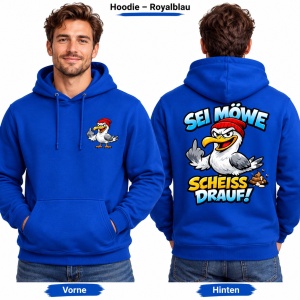 Kapusweatshirt Sei Möwe scheiss drauf