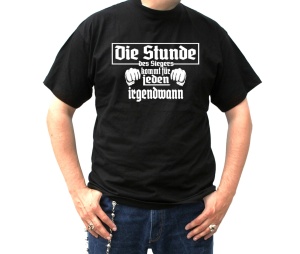 T-Shirt Die Stunde des Siegers