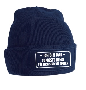 Wollmütze Ich bin das jüngste Kind