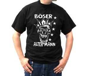 T-Shirt Böser alter Mann