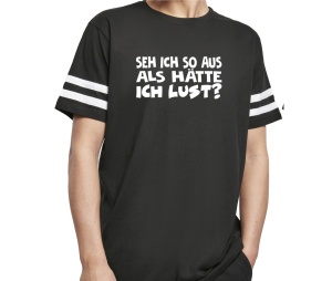 T-Shirt White Stripes Seh ich so aus