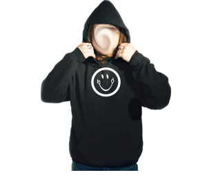 Kapusweatshirt Smiley