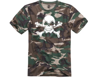 Camoshirt Schädel Crossbone