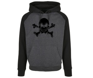 Kapusweatshirt Schädel Crossbone