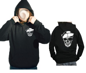 Kapusweatshirt Sailor Skull