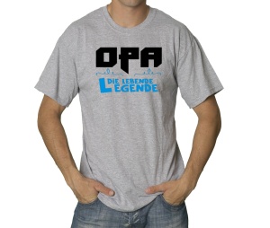 T-Shirt Opa eine Legende 