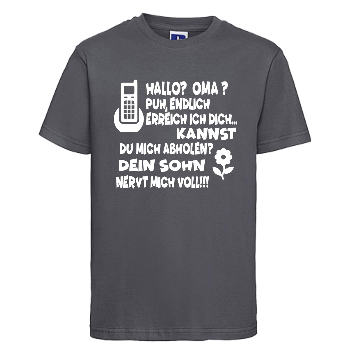 Kinder Shirt Oma Sohn