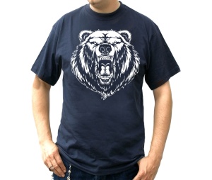 T-Shirt Grizzly Riesen Bärenmotiv