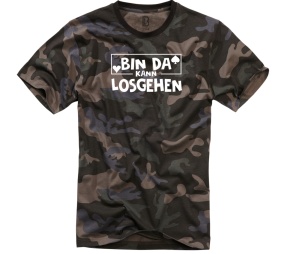 Camoshirt Bin da kann losgehen