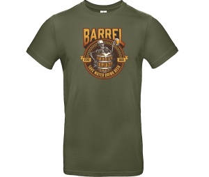 T-Shirt Barrel Save Water Drink Beer