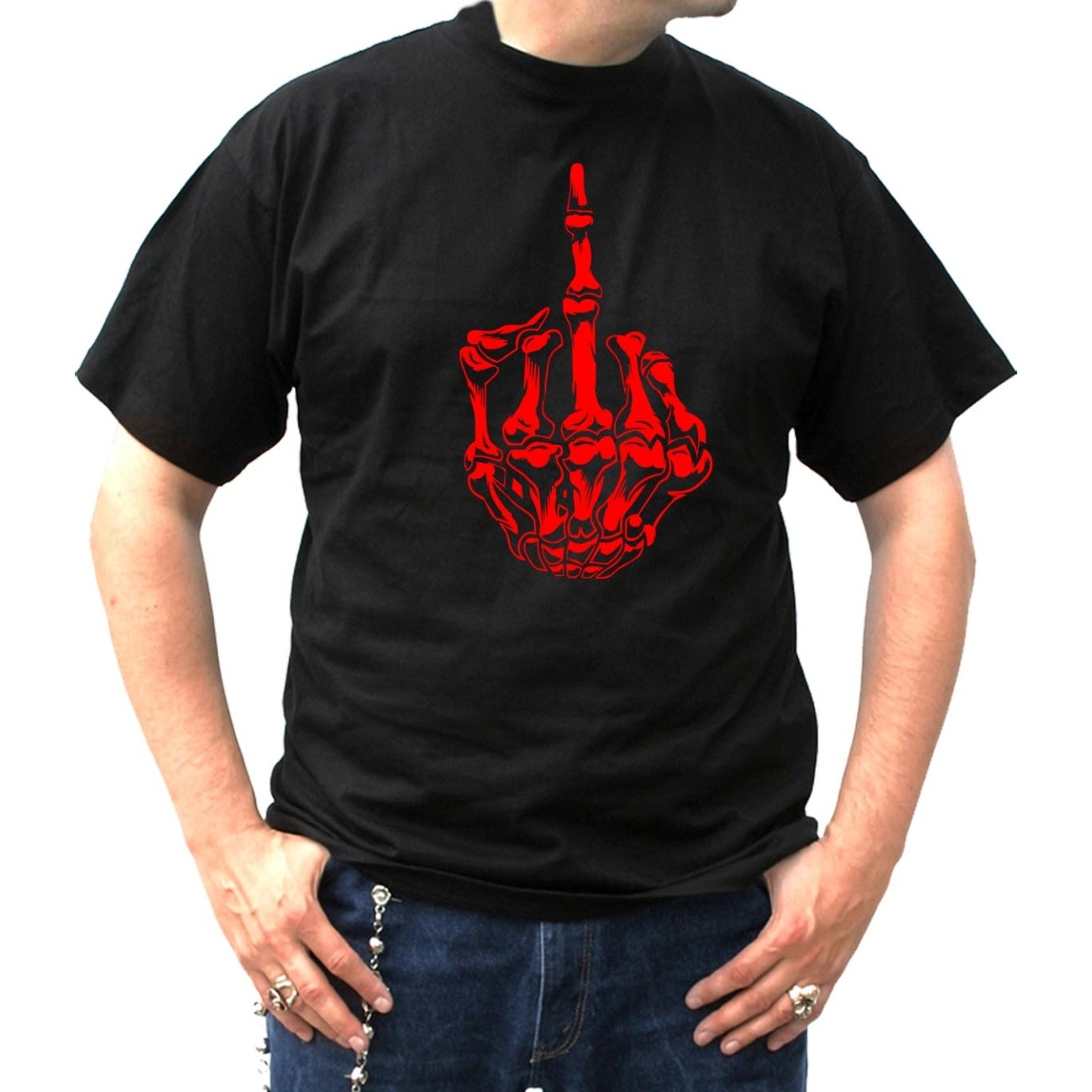 T-Shirt Mittelfinger