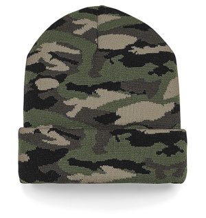 Camo Cuffed Beanie