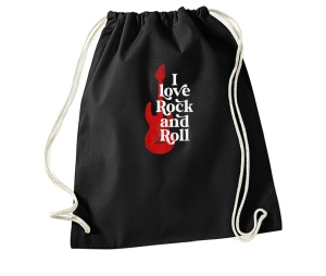 Stringbag Turnbeutel I Love Rock N Roll