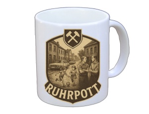 Tasse Ruhrpott 80er Jahre Strassenzug