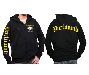 Sweatjacke mit Kapuze Dortmund Ruhrpott