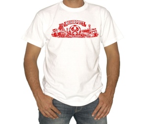 T-Shirt Ruhrpott Home of Football T-Shirt Ruhrpott Home of Football