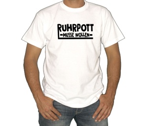 T-Shirt Ruhrpott Musse Wollen 