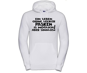 Kapusweatshirt Ein Leben ohne lecker Pilsken