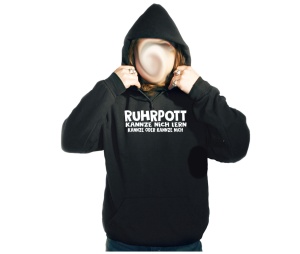 Kapusweatshirt Ruhrpott kannze nich lern