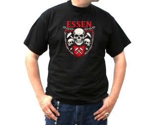 T-Shirt Essen Schädel