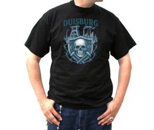 T-Shirt Duisburg Schädel
