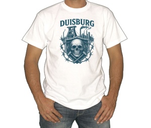 T-Shirt Duisburg Schädel