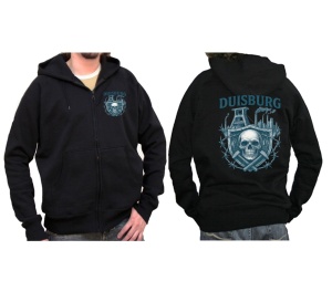 Sweatjacke mit Kapuze Duisburg Schädel