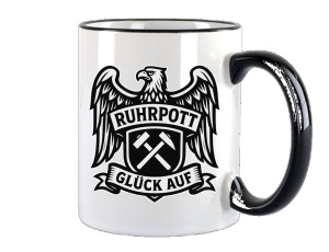 Tasse Ruhrpott Glück Auf Adler