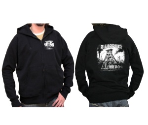 Sweatjacke mit Kapuze Ruhrpott Zeche