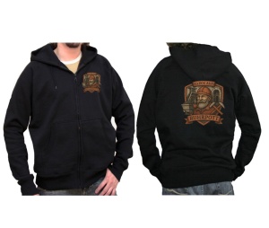 Sweatjacke mit Kapuze Ruhrpott Glück Auf