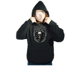 Kapusweatshirt Ruhrpott Schädel