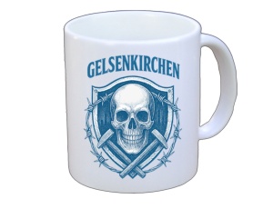 Tasse Gelsenkirchen Schädel