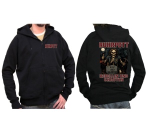 Sweatjacke mit Kapuze Ruhrpott Rebellen und Chaoten