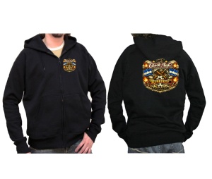 Sweatjacke mit Kapuze Ruhrpott Glück Auf