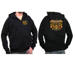 Sweatjacke mit Kapuze Ruhrpott Glück Auf