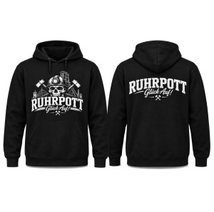 Kapusweatshirt Ruhrpott Glück Auf