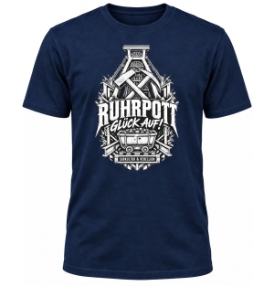 T-Shirt Ruhrpott Glück Auf T-Shirt Ruhrpott Glück Auf