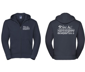 Sweatjacke mit Kapuze Ruhrpott Glück Auf