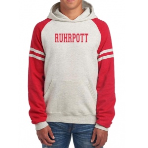 Kapushirt Varsity Colour-Block Hooded Ruhrpott