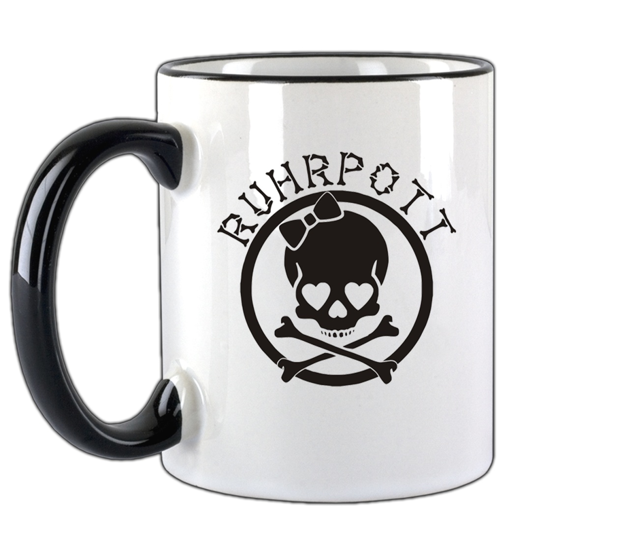 Tasse Ruhrpott Girl Skull