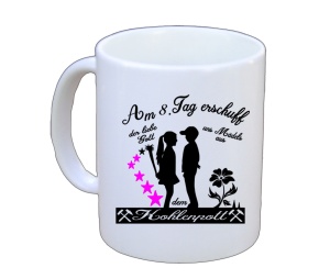 Tasse Am 8ten Tag erschuf der liebe Gott