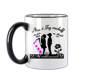 Tasse Am 8ten Tag erschuf der liebe Gott