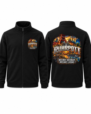 Sweatjacke Ruhrpott Meine Heimat Meine Liebe Sweatjacke Ruhrpott Meine Heimat Meine Liebe