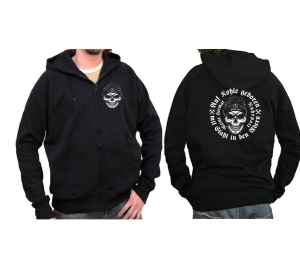 Sweatjacke mit Kapuze Ruhrpott Auf Kohle geboren