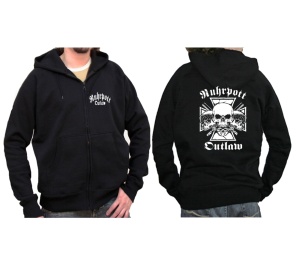 Sweatjacke mit Kapuze Ruhrpott Outlaw