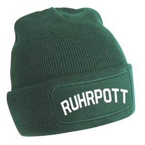 Wollmütze Ruhrpott Schriftzug